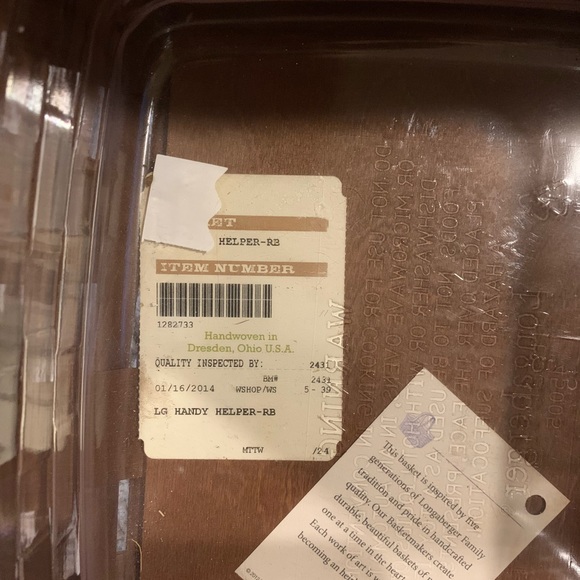 Longaberger Basket - Picture 3 of 3